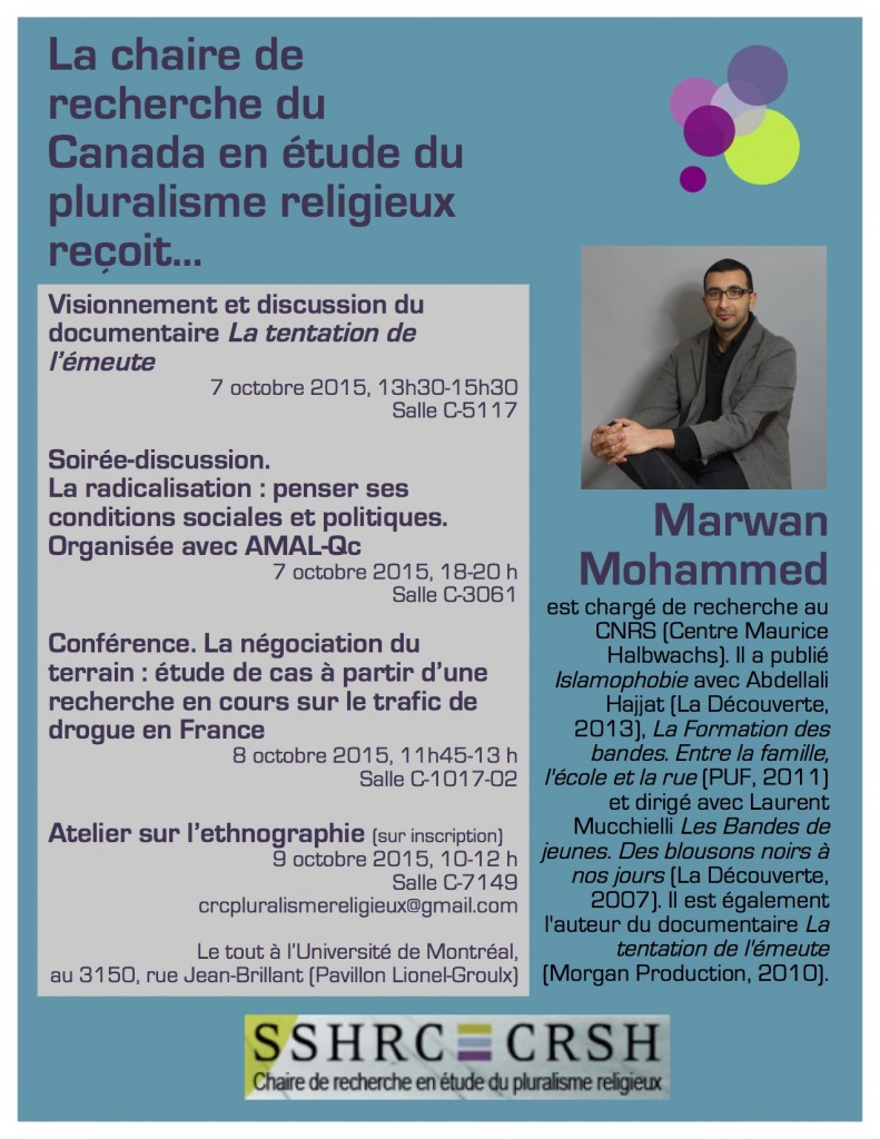 Affiche Marwan Mohammed