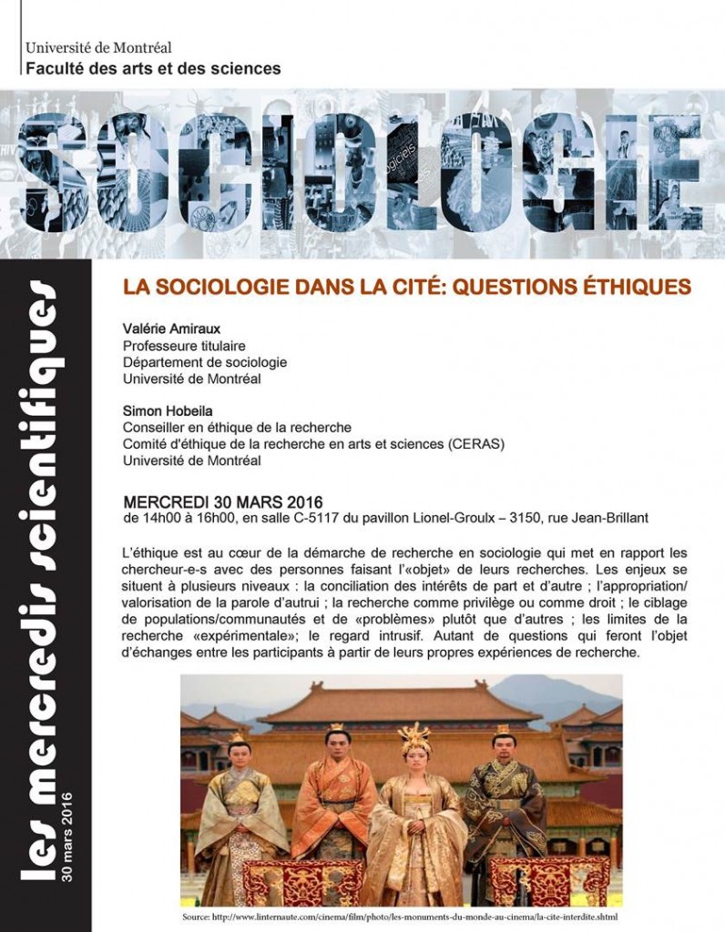 Affiche mercredi scientifique